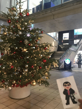 つくばクレオスクエアのクリスマスツリー